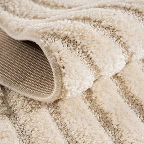 Koberec Modern ART 3D krémový