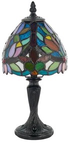 Endon 64331 - Stolová lampa Tiffany SYLVETTE 1xE14/40W/230V, priemer 15 cm