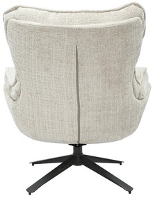 Kreslo CLOUD otočné o 360° šampanská béžová