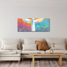 Obraz - Strážca kvetov (120x50 cm)