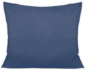 SATÉNOVÁ OBLIEČKA NA VANKÚŠ 50X70 CM TMAVOMODRÁ