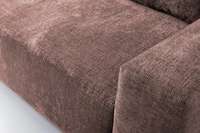 Rozkladacia pohovka Anafi, tmavo ružová látka