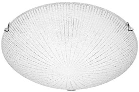 Dizajnové stropné svietidlo Shell 40 biele