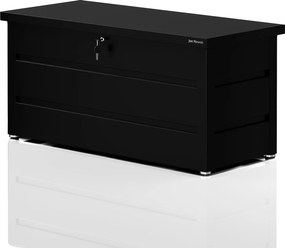 Veľký záhradný a balkónový box čierny: CARRIE 1190 x 520 x 587 mm