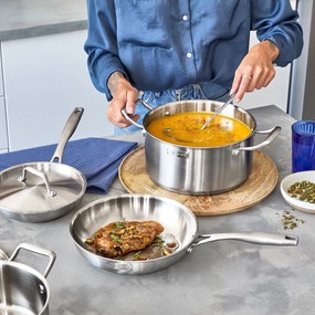 Elmich Sada nerezových hrncov Tria Plus 3 ks