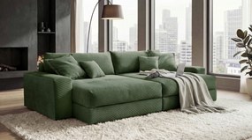 XXXLutz VEĽKÁ POHOVKA, textil, zelená P & B - Sedačky - 002220024208
