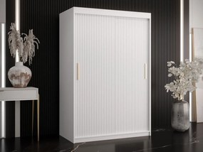 Šatníková skriňa Towiro Slim 1 120, Farby: čierna