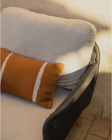 Béžové polstrované záhradné kreslo Alipa – Kave Home