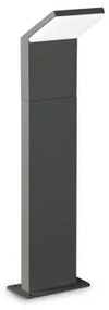 Ideal lux 322612 OUTDOOR STYLE vonkajšie stojanové svietidlo/stĺpik LED V500mm 9W 1050/790lm 3000K IP54 antracitová