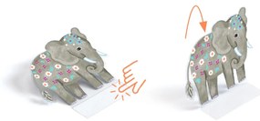 Kreatívna súprava so zdvíhacími samolepkami – 3D scény – zvieratá