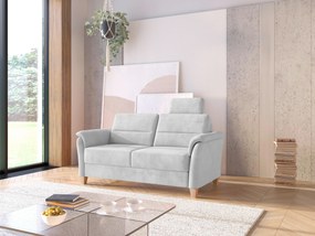 XXXLutz TROJMIESTNA POHOVKA, textil, strieborná Sit & More - Sedačky - 00014401971N