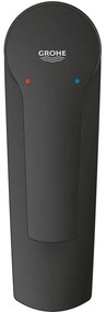 GROHE Start páková umývadlová batéria s odtokovou súpravou Push-Open, výška výtoku 95 mm, matná čierna, 235502432