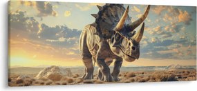 Obraz - Triceratops (120x50 cm)