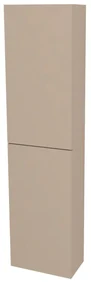 Mereo, Mereo Aira, kúpeľňová skrinka 170 cm vysoká, pravé otváranie, Multidecor, Šedý kameň, MER-CN794PNSEKA