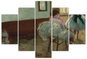 Obraz - Edgar Degas, The Dance Lesson, reprodukcia (150x105 cm)