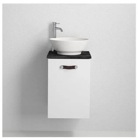 Kúpeľňová skrinka s umývadlom TAARNHOLM biela