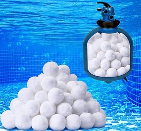 Filtračné guličky BALLS do bazénovej filtrácie 700 g (= 25 kg piesku )