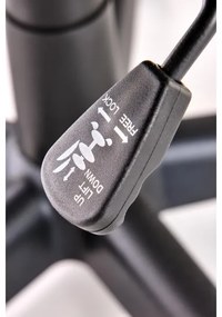 Kancelárska stolička KENU čierna/červená