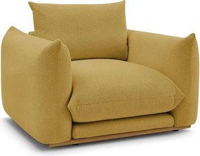 Žlté kreslo Ernest – Bobochic Paris