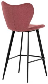 Autronic BONTEC Barová stolička, červená, látka, AUB-1068 RED2 Farba: Červená