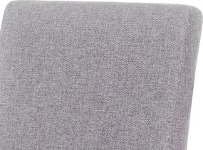 Jedálenská stolička Tempa Mini, svetlo šedá tkanina