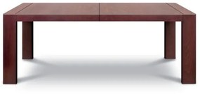Dizajnový stôl KUBO rozťahovací 1800x900/750 + 550 - dub tmavá čerešňa