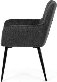 Jedálenská stolička sivá DCH-P3146 GREY2