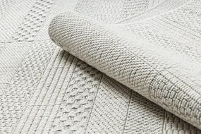 Koberec SIZAL ORIGI 3736 dosky, krémový