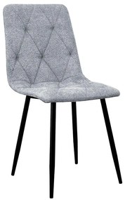 Stolička Naomi Tmavošedá Borg 08