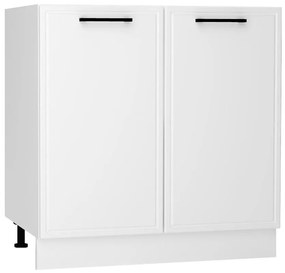 Kuchynské skrinka Emily D80 biely hrášok mat