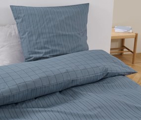 Posteľná bielizeň renforcé, modrá, štandardná veľkosť
