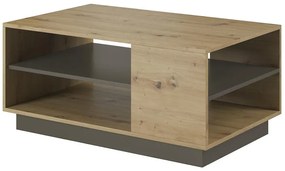 Konferenčný stolík Arco I dub artisan/sivý grafit
