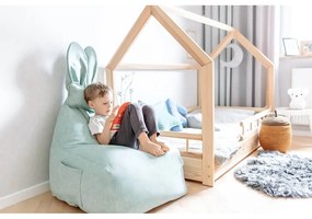 Béžový detský sedací vak The Brooklyn Kids Funny Bunny