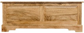 Truhlica Guru 120x45x45 z mangového dreva Mango natural