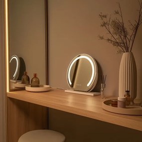 BRILAGI - LED stmievateľné zrkadlo na líčenie CALIFORNIA LED/14W/230V 44x40 cm biela