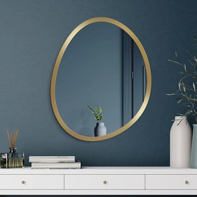 Zrkadlo Valiant Gold Rozmer zrkadla: 80 x 83,5 cm