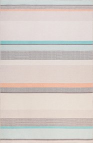 XXXLutz PLOCHO TKANÝ KOBEREC, 160/230 cm oranžová, tyrkysová, taupe, béžová Esprit - Koberce - 007606051164