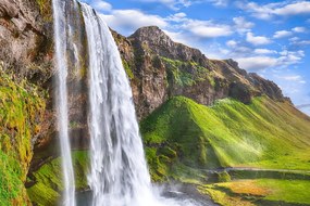 Obraz vodopád Seljalandsfoss Varianta: 120x80