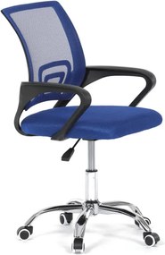 Detská otočná stolička modrá KA-L103 BLUE