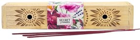 Arome Secret garden drevená krabička s vonnýmityčinkami Soothing Oasis, 10 tyčiniek