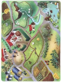 Koberce Breno Kusový koberec Ultra Soft Farma, viacfarebná,130 x 180 cm