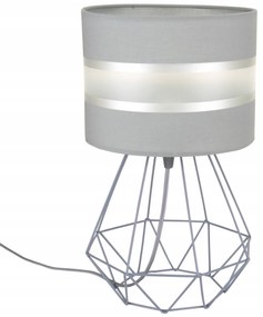 Stolná lampa Elegance, 1x textilné tienidlo (výber zo 6 farieb), (výber z 3 farieb konštrukcie), d