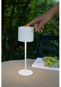 Markslöjd 108658 - LED Stmievateľná nabíjacia lampa FILO LED/2W/5V IP44 30 cm biela