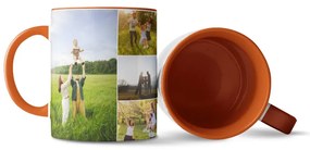 Sablio Hrnček s vlastnou potlačou, oranžovým vnútrom a uchom: 300 ml