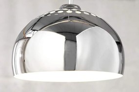 Chrómová závesná lampa Ball Ø 35 cm »