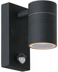 Lucide 14866/05/30 - LED Vonkajšie svietidlo so senzorom 1xGU10/5W/230V IP44