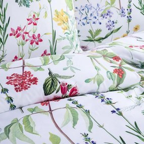 Posteľné obliečky z mikrovlákna PRIMAVERA biele 2x jednolôžko