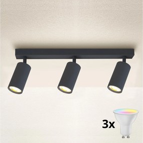 Brilagi - LED stmievateľné bodové svietidlo SELE 3xGU10/6W/230V antracit