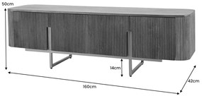 Skrinka pod TV Gatsby 160cm mango gold