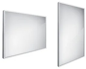 NIMCO zrkadlo podsvietené LED 13000 100 x 70 cm hliníkový rám ZP 13004